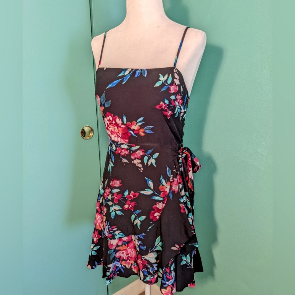 Express Floral Sleeveless Summer Dress